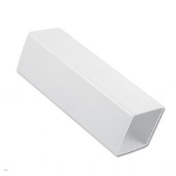 kalsi white square downpipe 2.5m