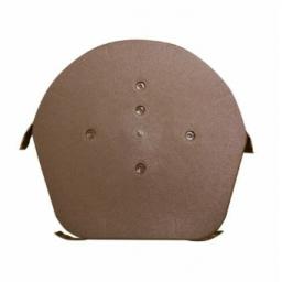 easyverge brown round ridge end cap