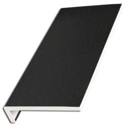 black ash upvc internal window sill cover square edge