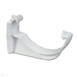 kalsi white round gutter fascia bracket or clip