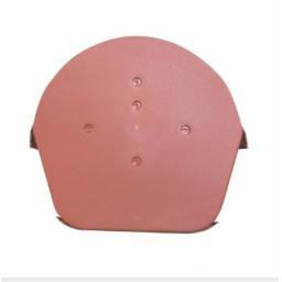 easyverge terracotta round ridge end cap