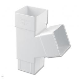 kalsi white square downpipe 112 branch