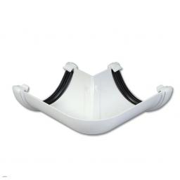 white round gutter 90° angle