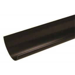 kalsi black round gutter length 4m