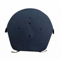 easyverge black round ridge end cap