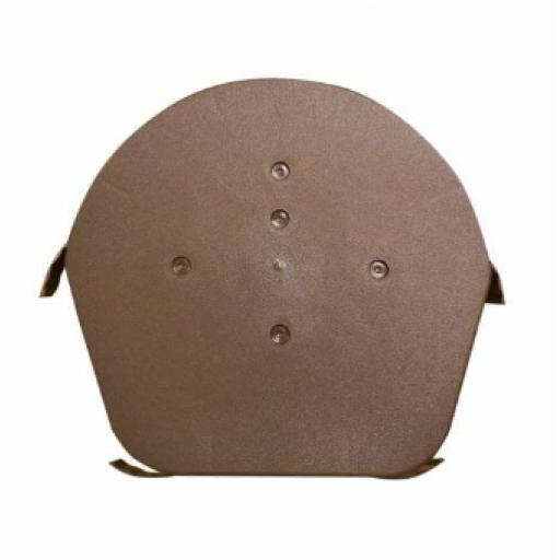 Easyverge Brown Round Ridge End Cap