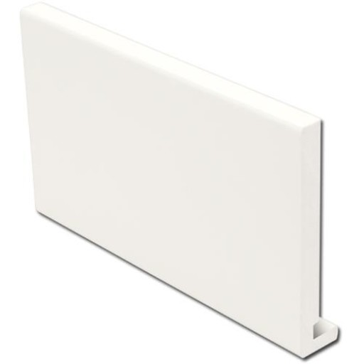White Replacement Square Fascia Boards 16mm x 5m | UPVC