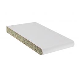 white  laminated window board