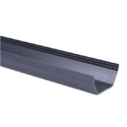 anthracite square gutter 4m length