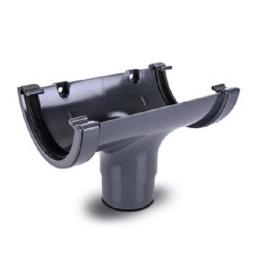 kalsi anthracite grey gutter running outlet