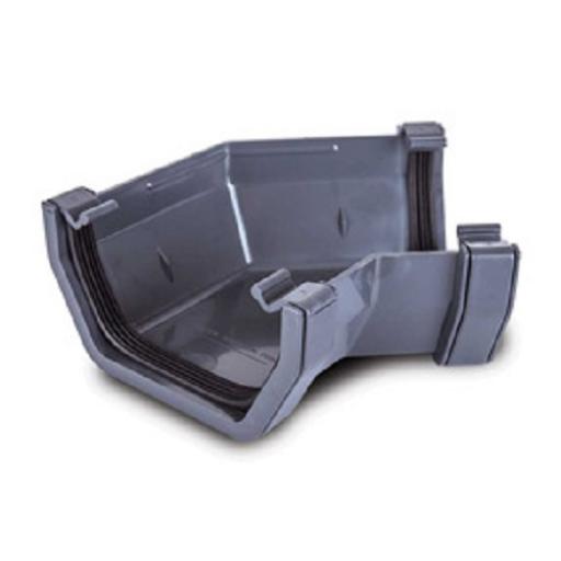 Anthracite Square Gutter 135° Angle