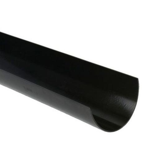 Black Deepflow Gutter 4m