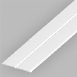 white pvc flexi angle