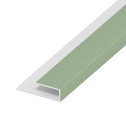 chartwell green soffit board starter trim / j trim