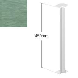 chartwell green internal fascia corner double ended 450mm dimension