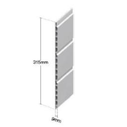 hollow soffit board 300mm dimensions