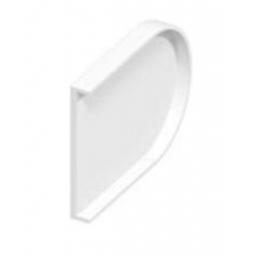 50mm bullnose white window sill end caps