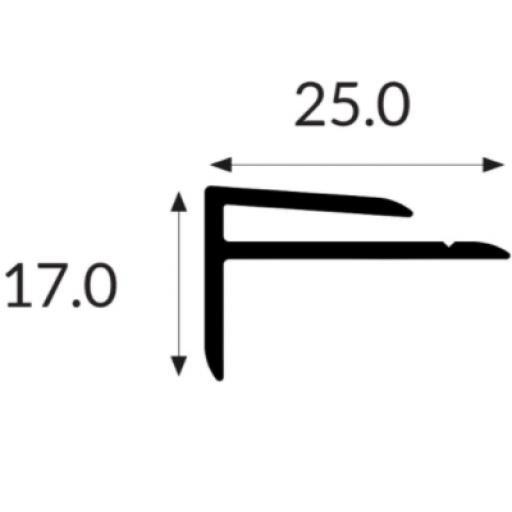 white external corner joint dimensions