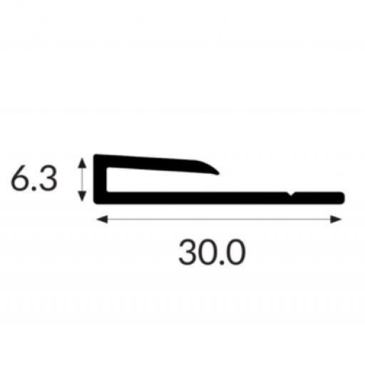 white one part capping section