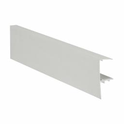 PVC F Section 25mm White