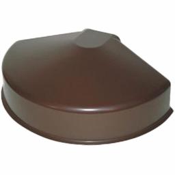 brown sunwood pvc spider top cap