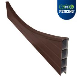 walnut eco fence concave top