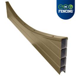 natural eco fence concave top