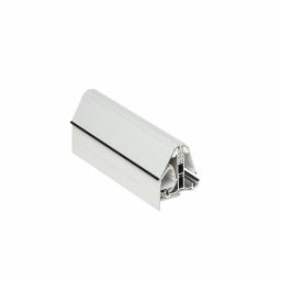 white self supporting edge bar