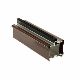 brown self supporting eaves beam