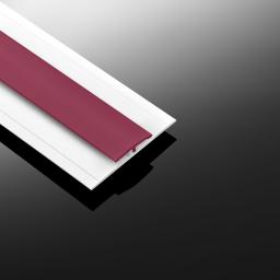 gloss fuchsia wall cladding joint strip 