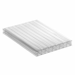 25mm clear multi wall polycarbonate roofing sheet