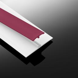 wall cladding joint strip gloss fuchsia