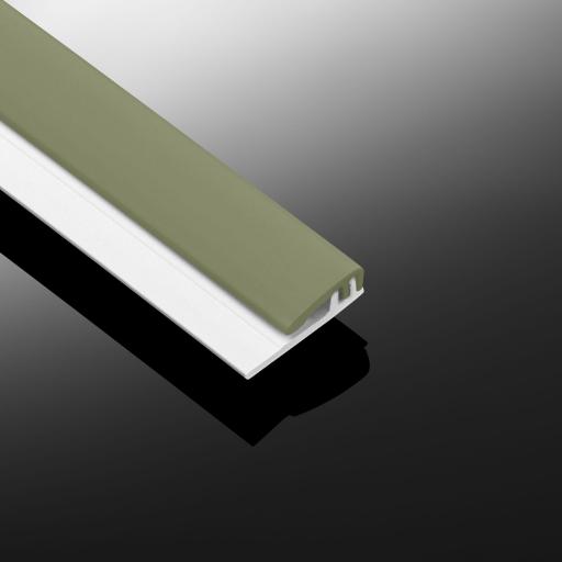 gloss green grape wall cladding capping strip 