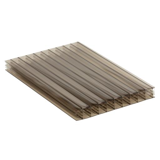 25mm Bronze Multiwall Polycarbonate