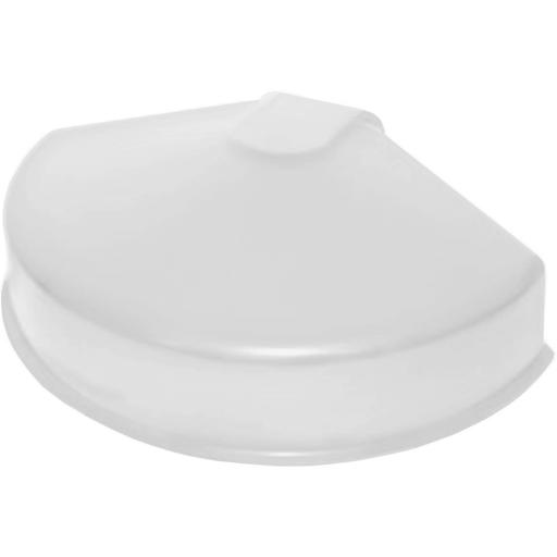 White Sunwood Plastic Spider Top Cap