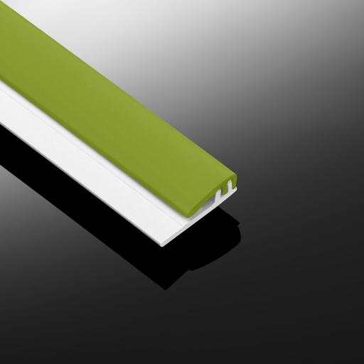 Wall Cladding Capping Strip Gloss Lime Green B.jpg