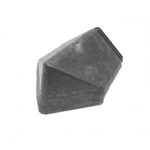 Slate Grey Envirotile Hip End Cap