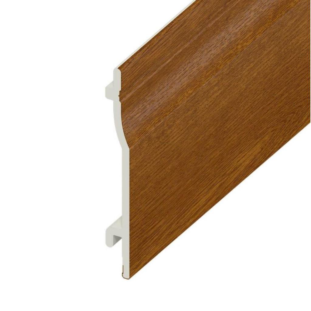 150mm Golden Oak PVC Shiplap External Cladding