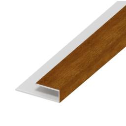 golden oak soffit board starter trim