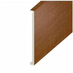 golden oak replacement fascia double lipped