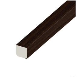 rosewood 20mm square bead trim