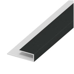 anthracite grey soffit board starter trim