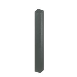 450mm double ended anthracite fascia corner