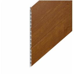 golden oak hollow soffit board