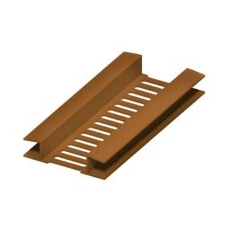 golden oak soffit vent strip