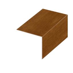 golden oak rigid angle 60mm x 60mm