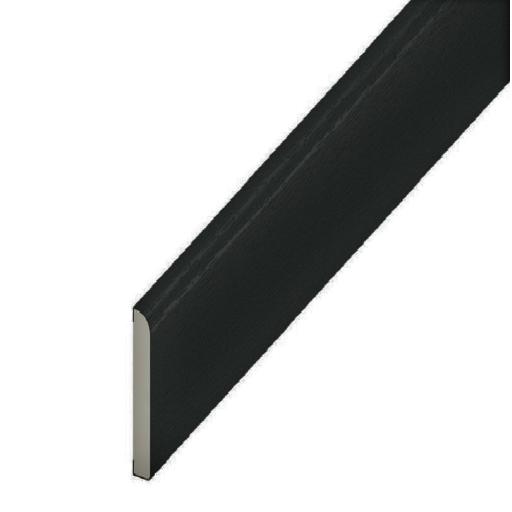 Black Ash PVC Flat Back Architrave 95mm