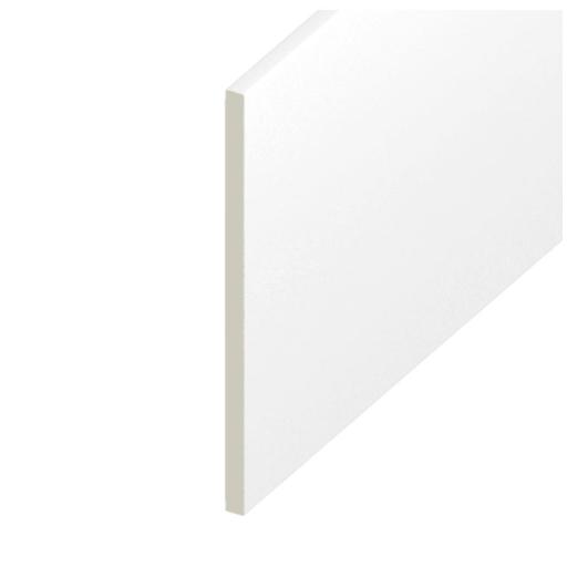 white soffit board