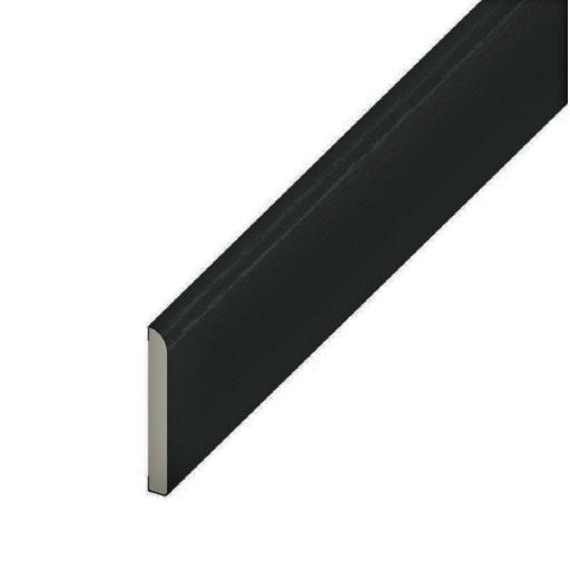 Black Ash PVC Flat Back Architrave 65mm