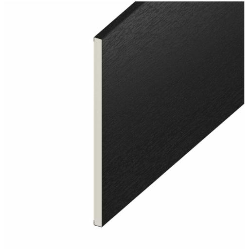 Black Ash UPVC Soffit Board